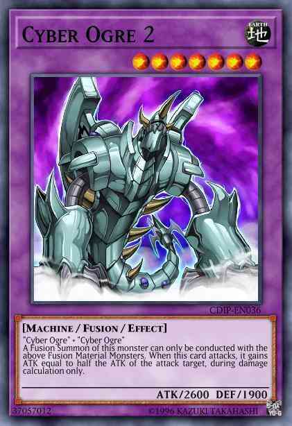 Cyber Ogre 2 - CDIP-EN036 - Ultra Rare - 1st Edition