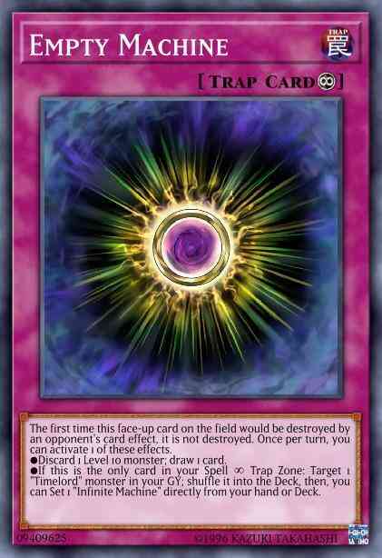 Empty Machine - BLRR-EN027 - Secret Rare - 1st Edition