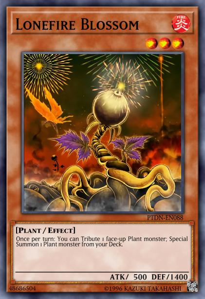 Lonefire Blossom - FUEN-EN046 - Super Rare - 1st Edition