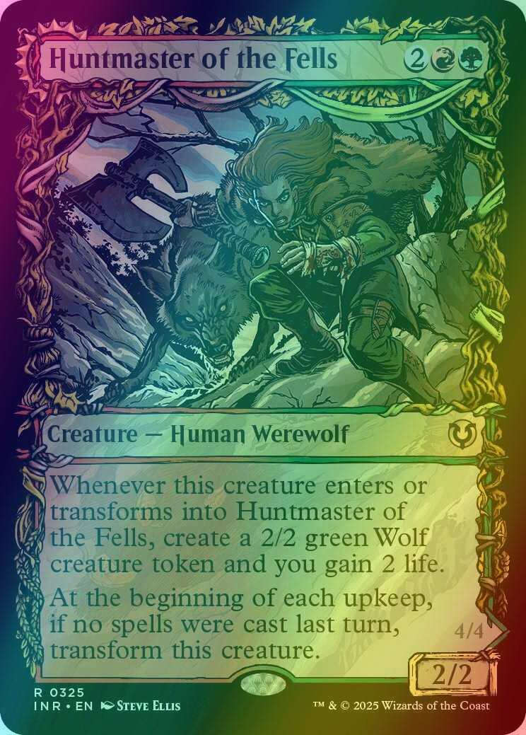 Huntmaster of the Fells // Ravager of the Fells [325] [Equinox Showcase] [Innistrad Remastered] [Foil]