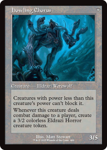 Shrill Howler // Howling Chorus [469] [Retro Frame] [Innistrad Remastered] [Non-Foil]