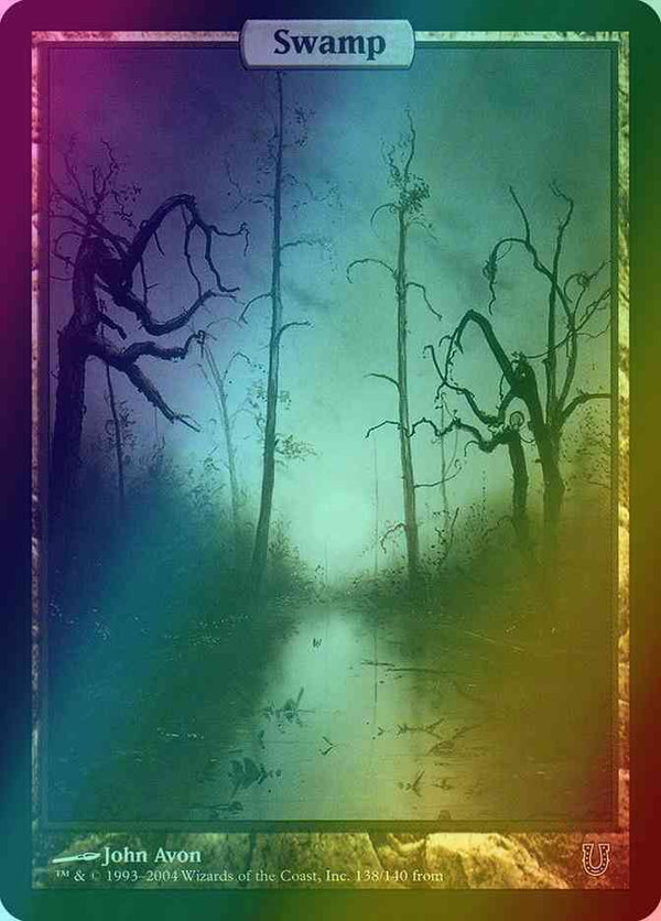 Swamp [138] [Full Art] [Unhinged] [Foil]