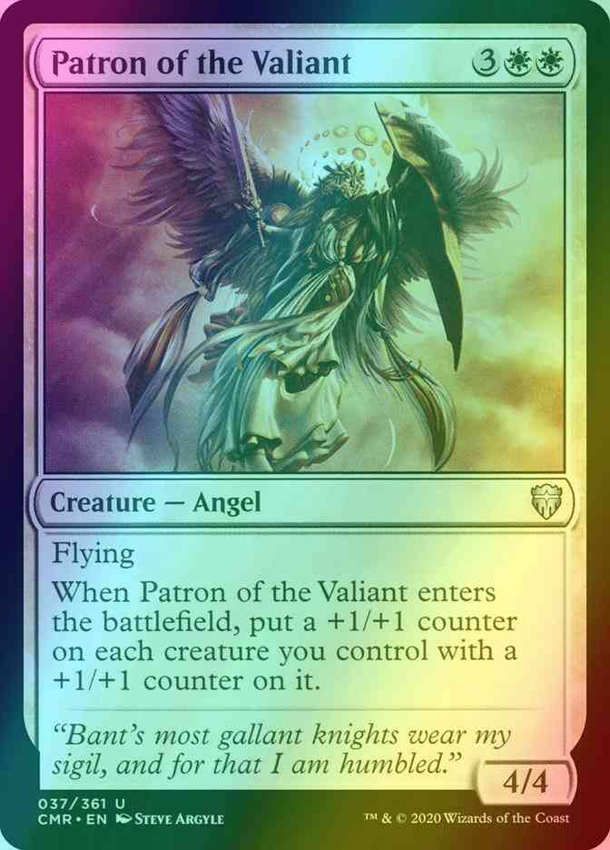 Patron of the Valiant [37] [Commander Legends] [Foil]