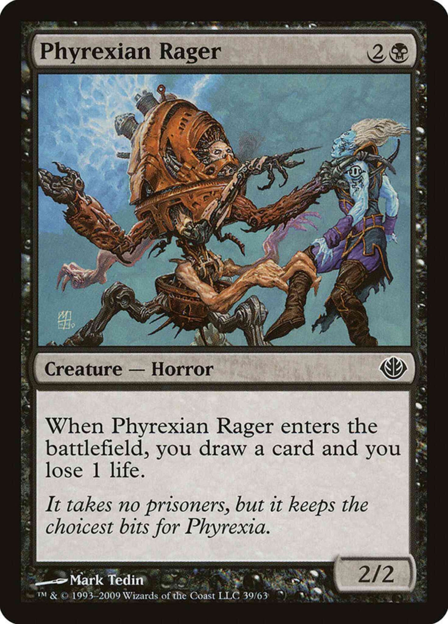 Phyrexian Rager [39] [Duel Decks: Garruk vs. Liliana] [Non-Foil]