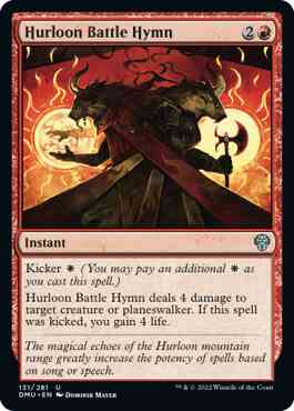 Hurloon Battle Hymn [131] [Dominaria United] [Non-Foil]