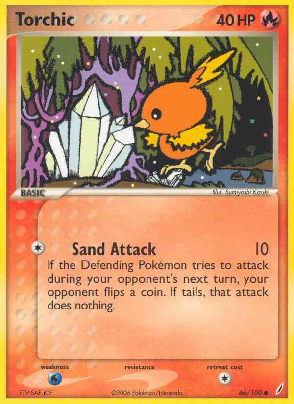 Torchic - 66/100 - Common [ex14-66] [Non-Holo]