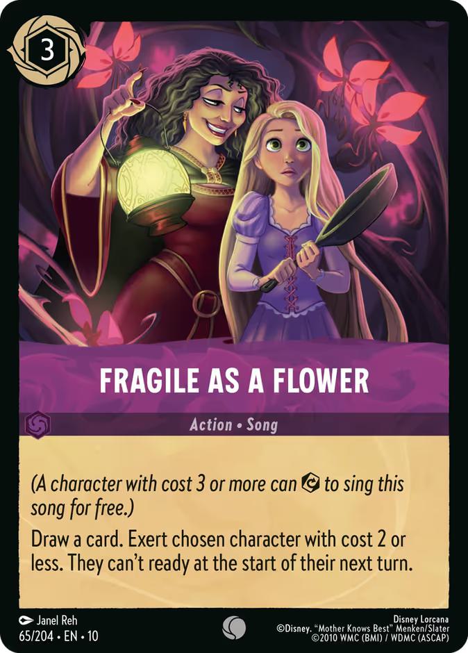 Fragile as a Flower - 65/204 [Whispers in the Well] [Non-Foil]