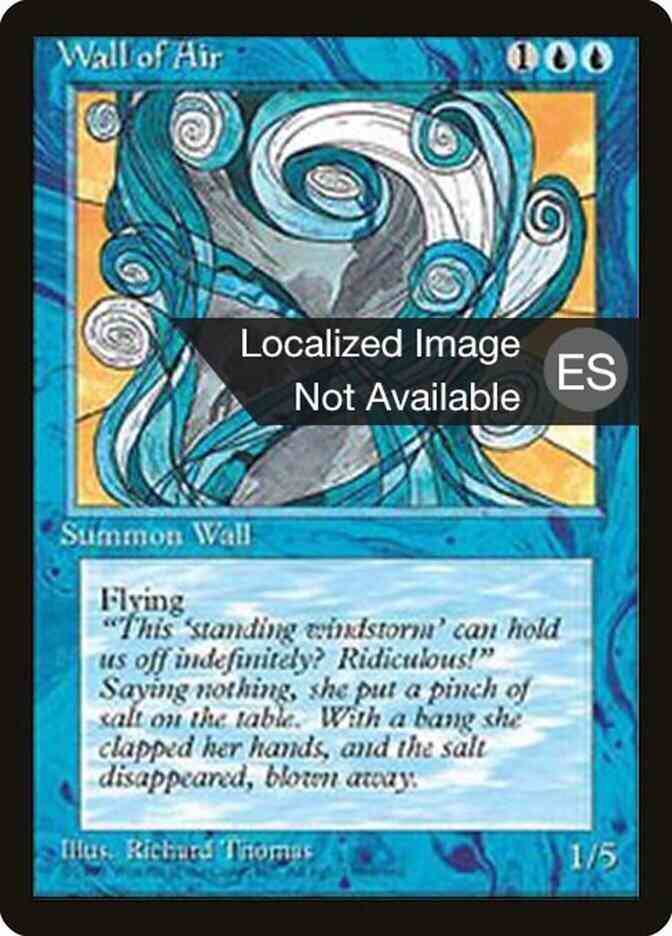 Wall of Air - Chinese [113] [Fourth Edition Black Border: Chinese] [Non-Foil]