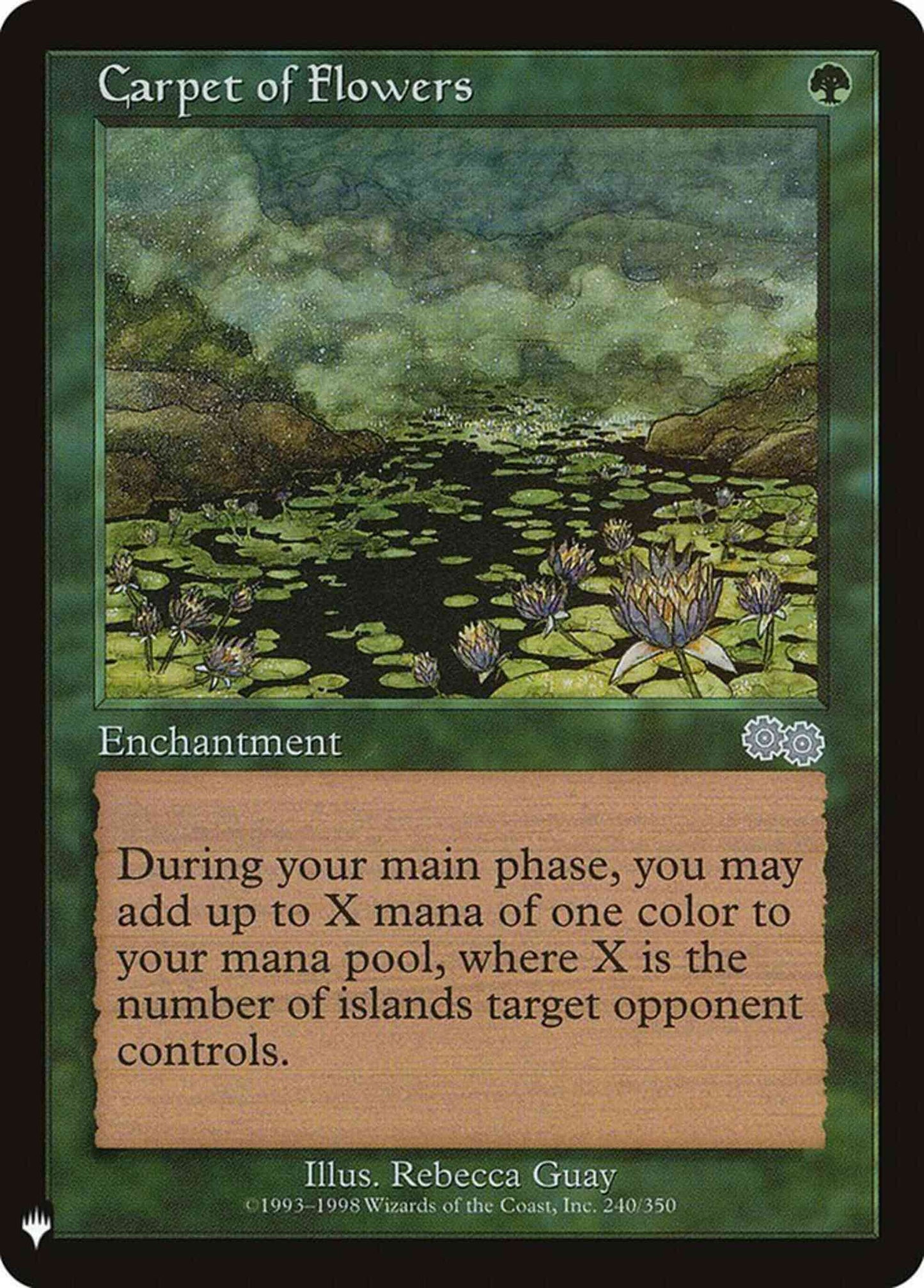 Carpet of Flowers [USG-240] [The List] [Non-Foil]