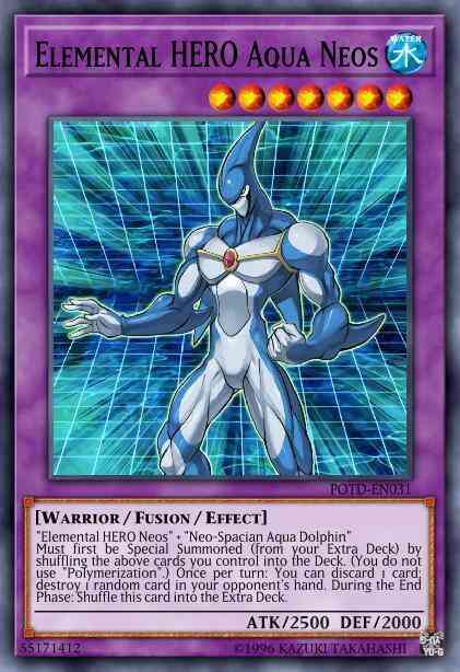 Elemental HERO Aqua Neos - LCGX-EN057 - Super Rare - 1st Edition