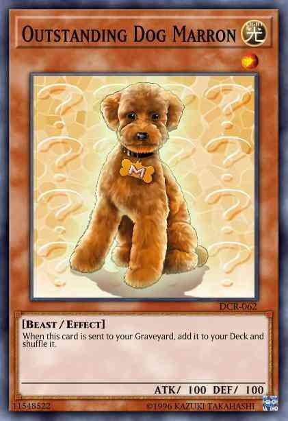 Outstanding Dog Marron - DCR-062 - Common - 1st Edition