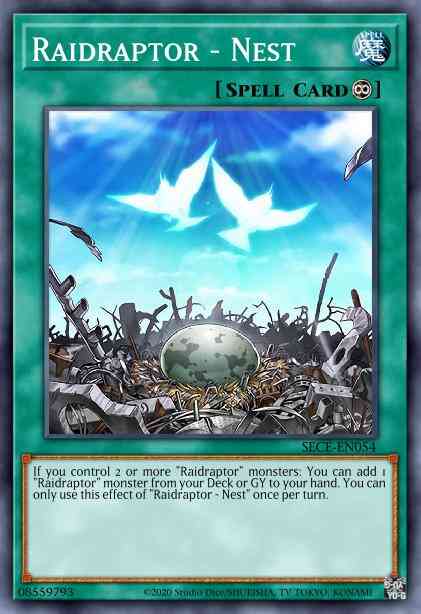 Raidraptor - Nest - OP14-EN023 - Common - Unlimited