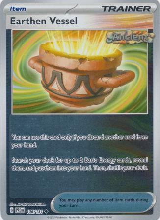 Earthen Vessel - 106/131 - Uncommon [sv085-106] [Reverse Holo]