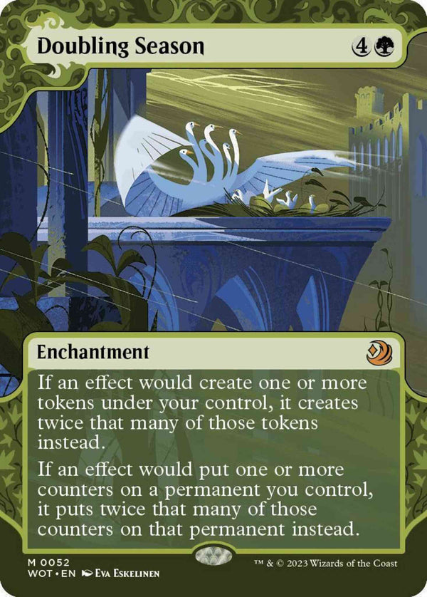 Doubling Season [52] [Enchanting Tale Showcase] [Wilds of Eldraine: Enchanting Tales] [Non-Foil]