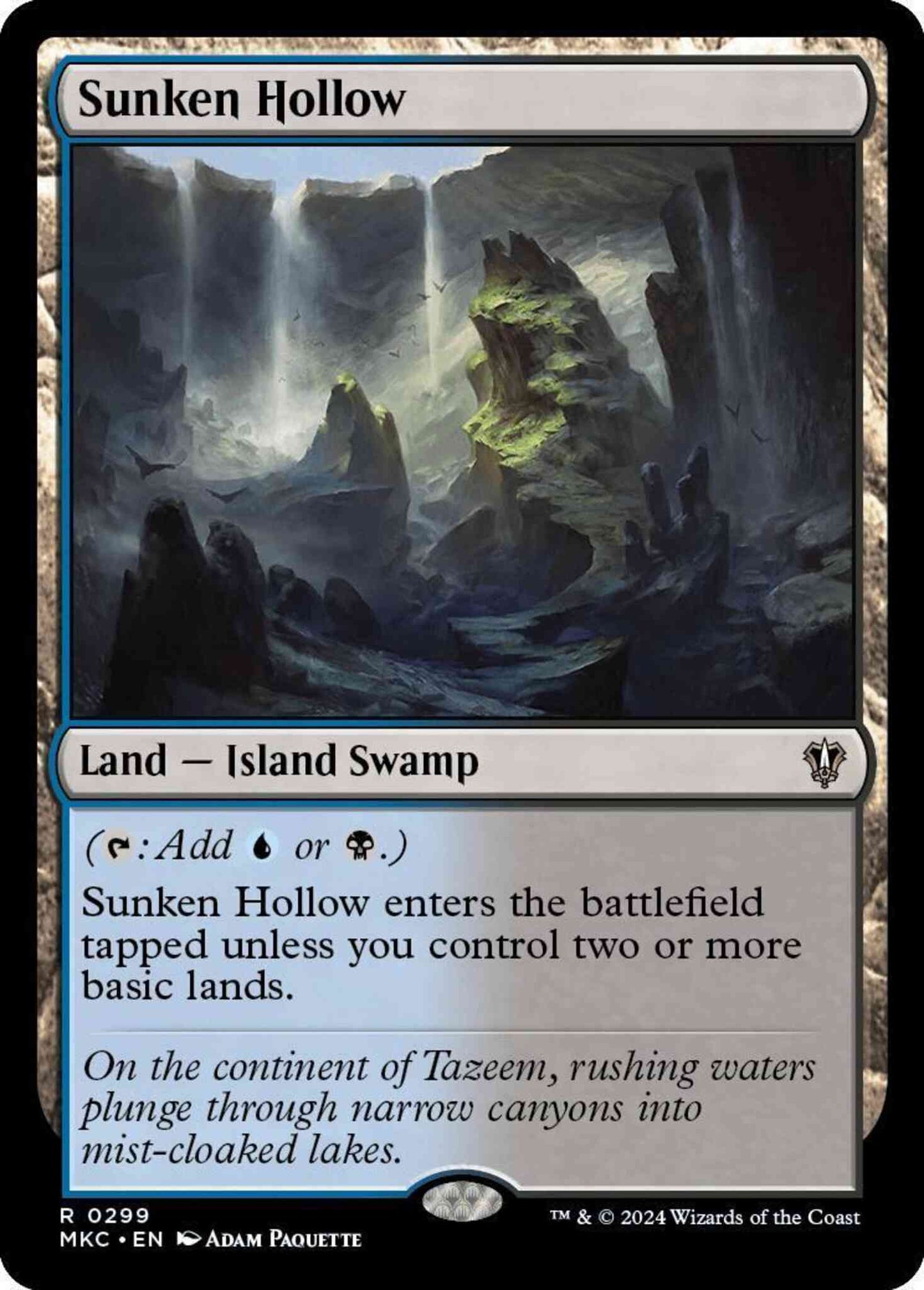 Sunken Hollow [299] [Murders at Karlov Manor: Commander] [Non-Foil]