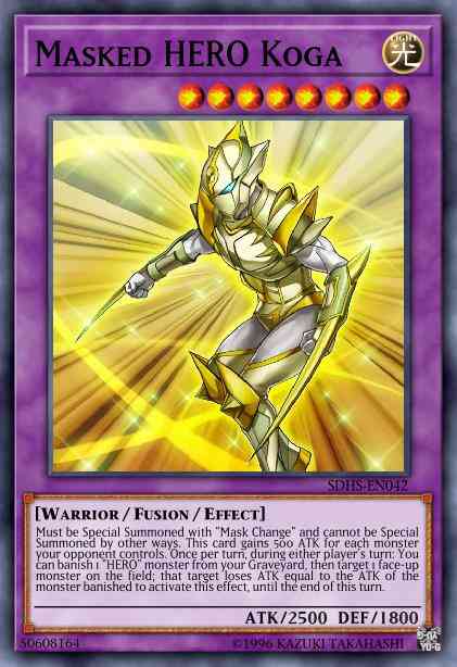 Masked HERO Koga - AP08-EN022 - Common - Unlimited
