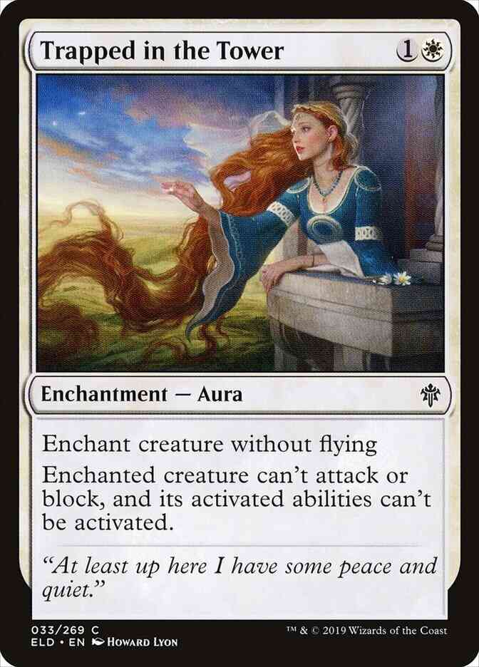 Trapped in the Tower [33] [Throne of Eldraine] [Non-Foil]