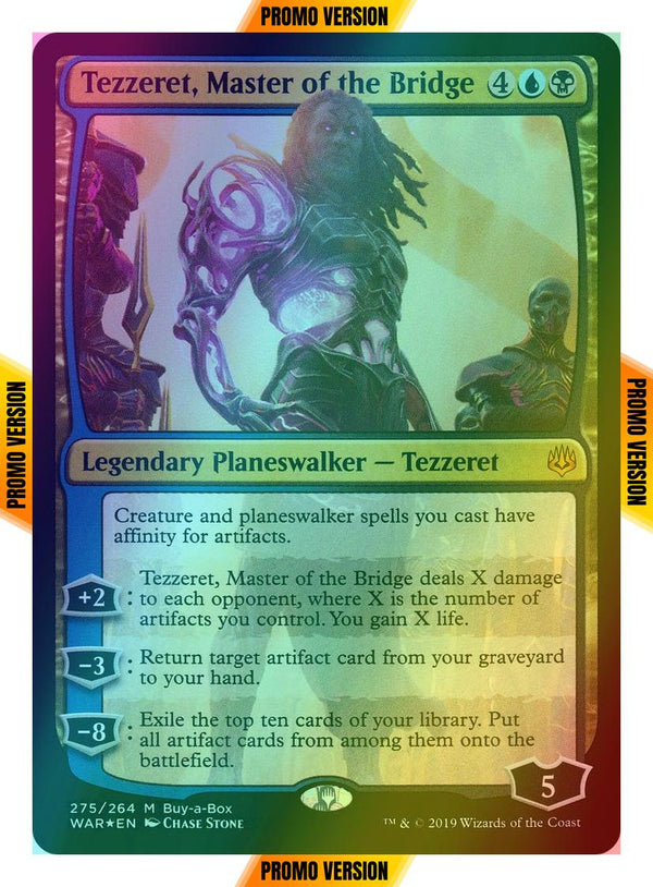 Tezzeret, Master of the Bridge [275] [Buy a Box] [War of the Spark] [Foil]