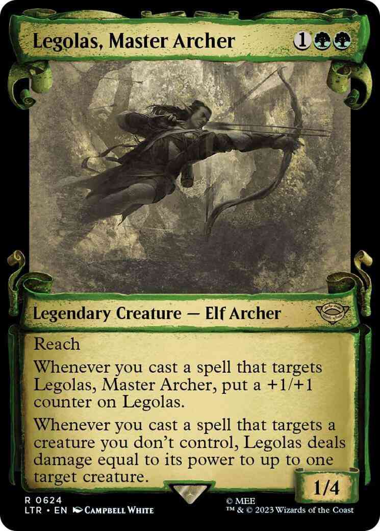 Legolas, Master Archer [624] [Scrolls Showcase] [The Lord of the Rings: Tales of Middle-earth] [Non-Foil]