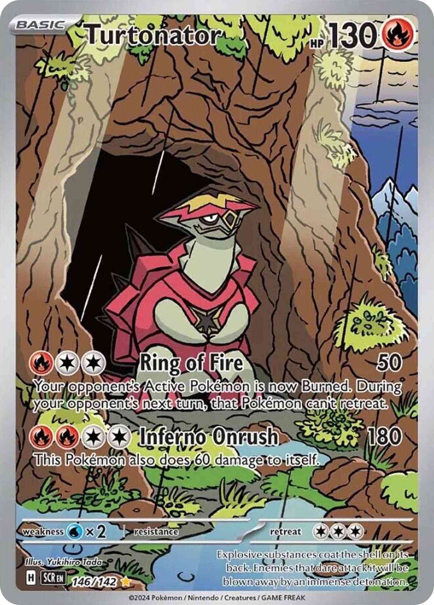 Turtonator - 146/142 - Illustration Rare [sv07-146] [Ultra]