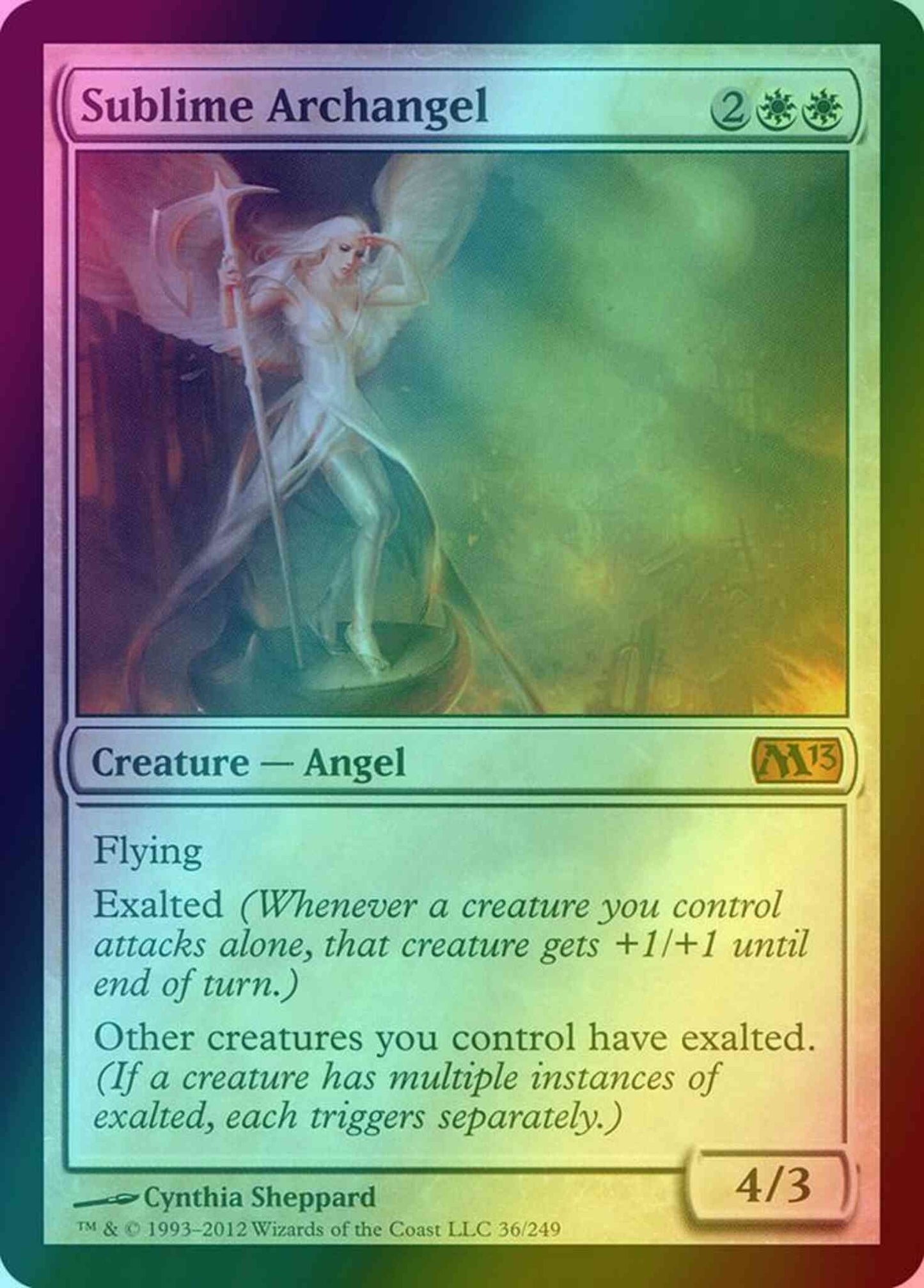 Sublime Archangel [36] [Magic 2013] [Foil]