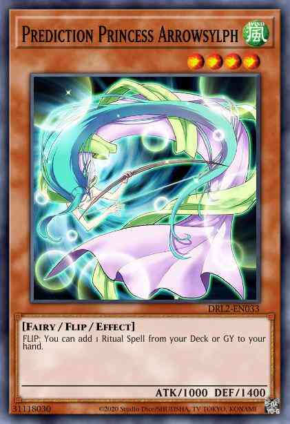 Prediction Princess Arrowsylph - DRL2-EN033 - Super Rare - 1st Edition