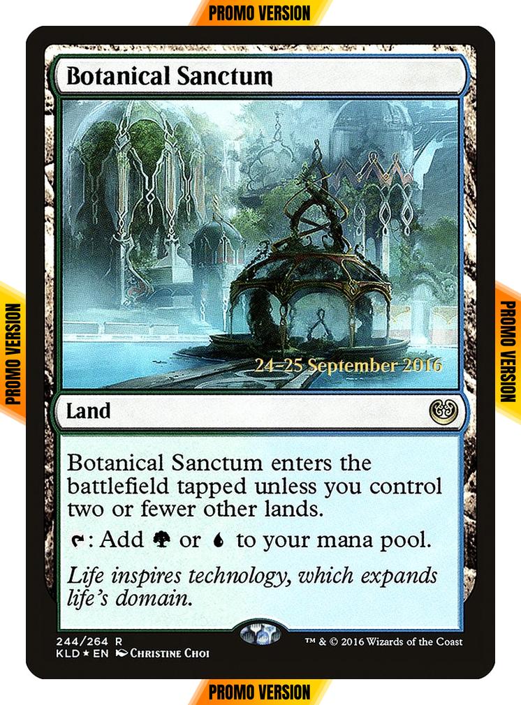 Botanical Sanctum [244s] [Kaladesh Promos] [Foil]