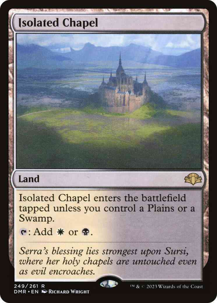 Isolated Chapel [249] [Dominaria Remastered] [Non-Foil]