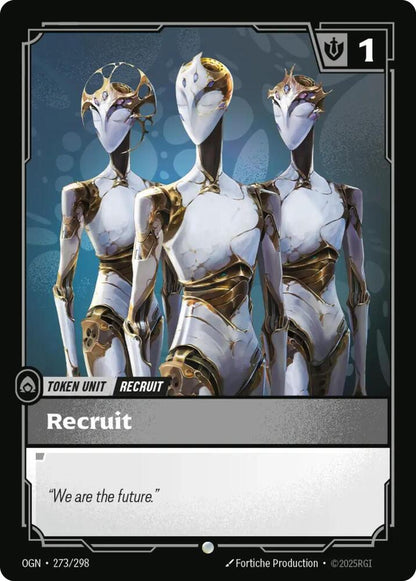 Recruit // Buff - 273/298 [Origins] [Non-Foil]
