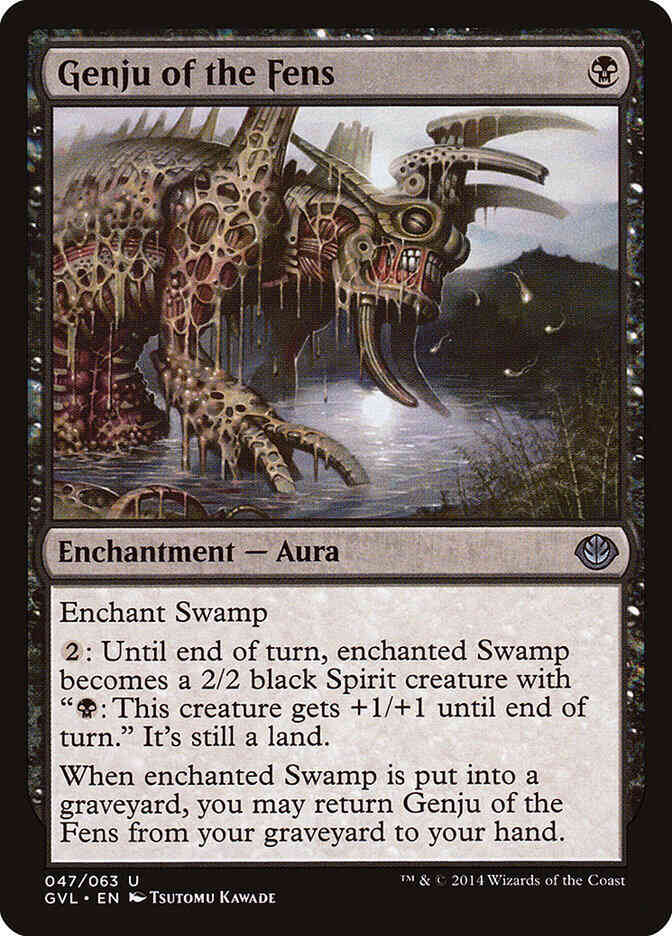 Genju of the Fens [47] [Duel Decks Anthology: Garruk vs. Liliana] [Non-Foil]