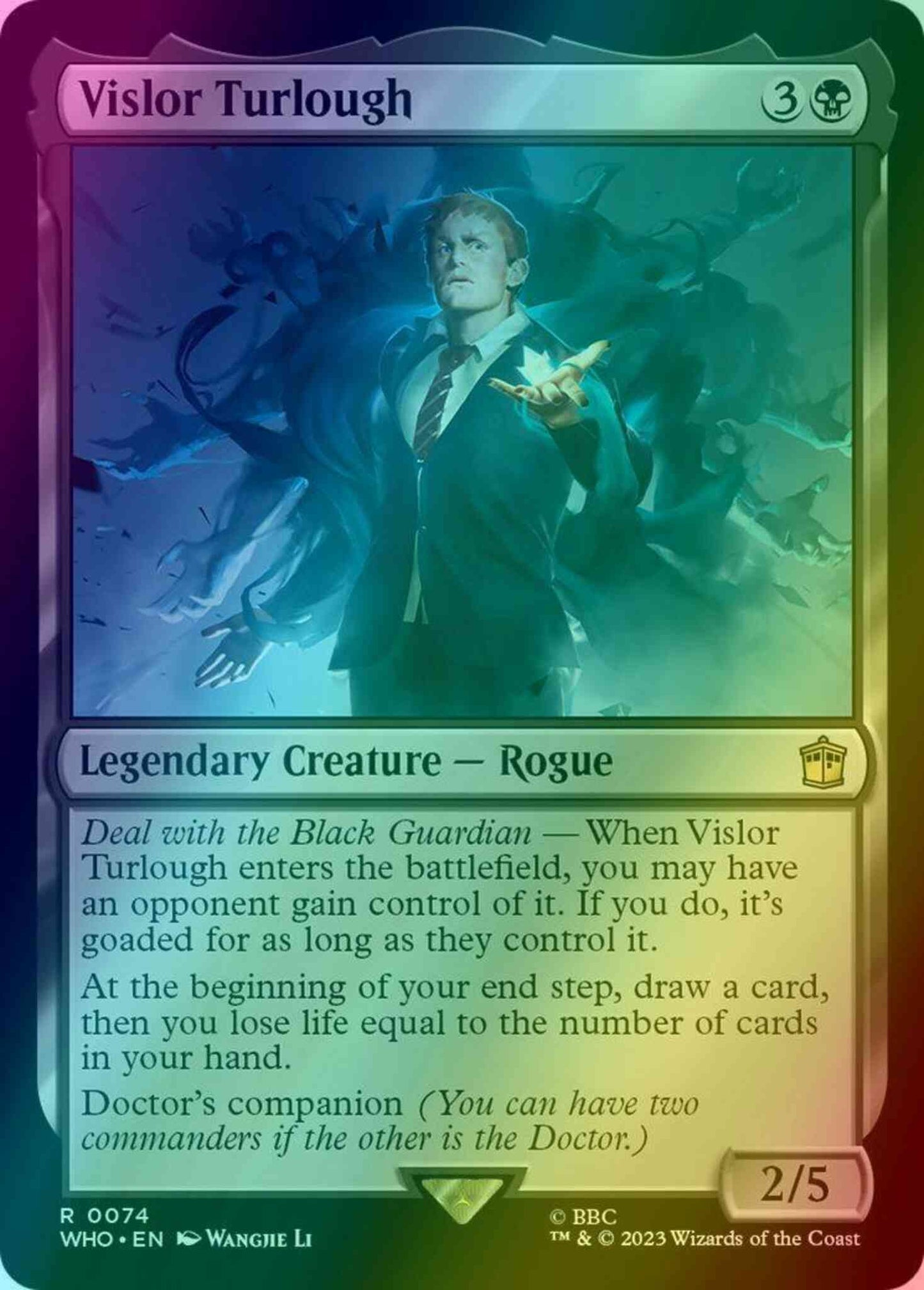 Vislor Turlough [74] [Universes Beyond: Doctor Who] [Foil]