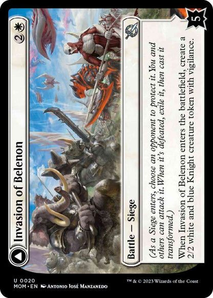 Invasion of Belenon // Belenon War Anthem [20] [March of the Machine] [Non-Foil]