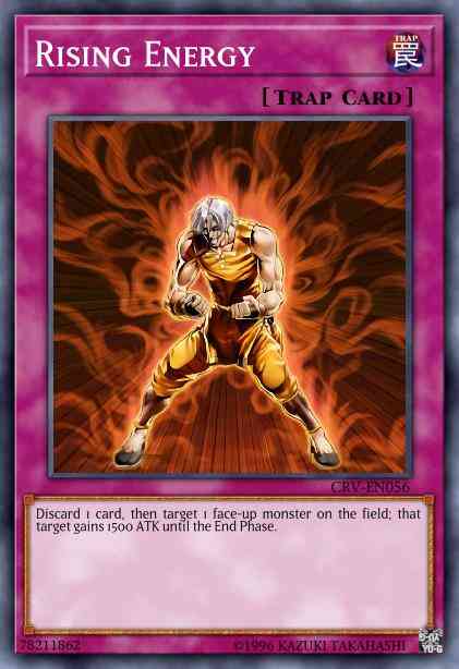 Rising Energy - CRV-EN056 - Ultimate Rare - 1st Edition