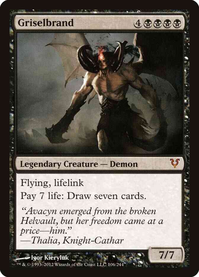 Griselbrand [106] [Avacyn Restored] [Non-Foil]