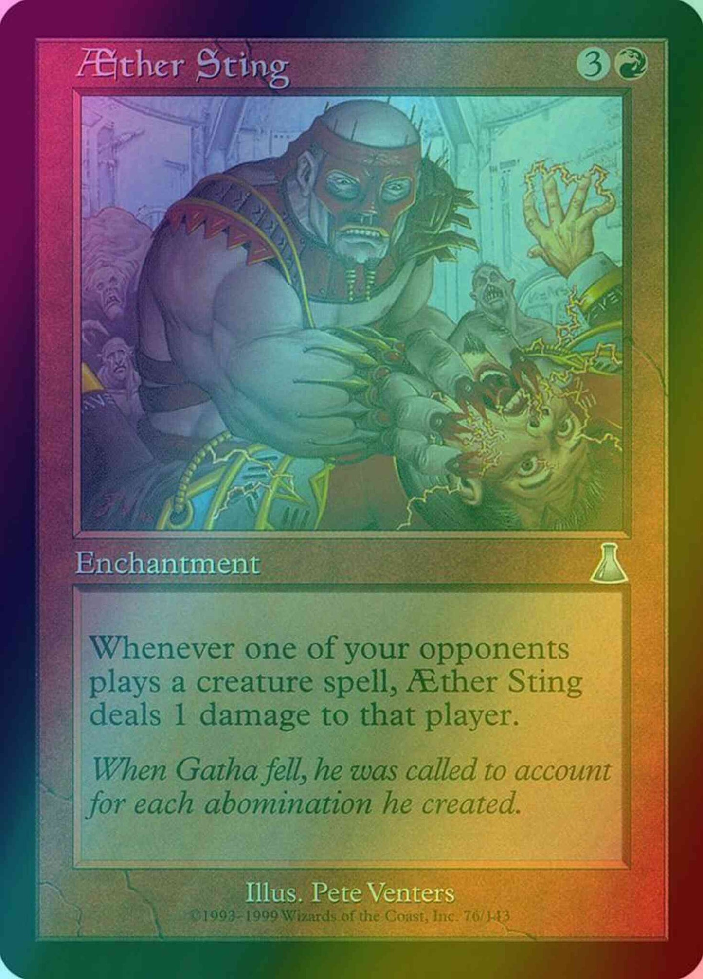 Aether Sting [76] [Urza's Destiny] [Foil]