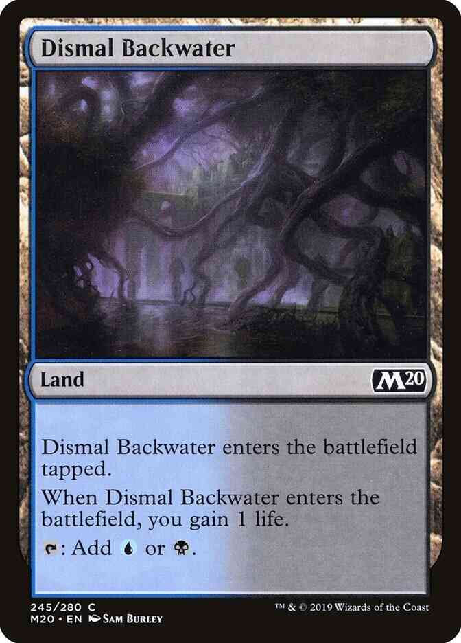 Dismal Backwater [245] [Core Set 2020] [Non-Foil]