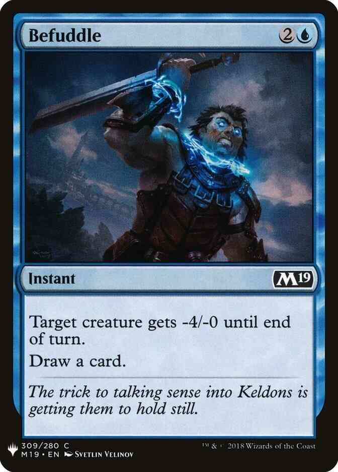 Befuddle [M19-309] [The List] [Non-Foil]