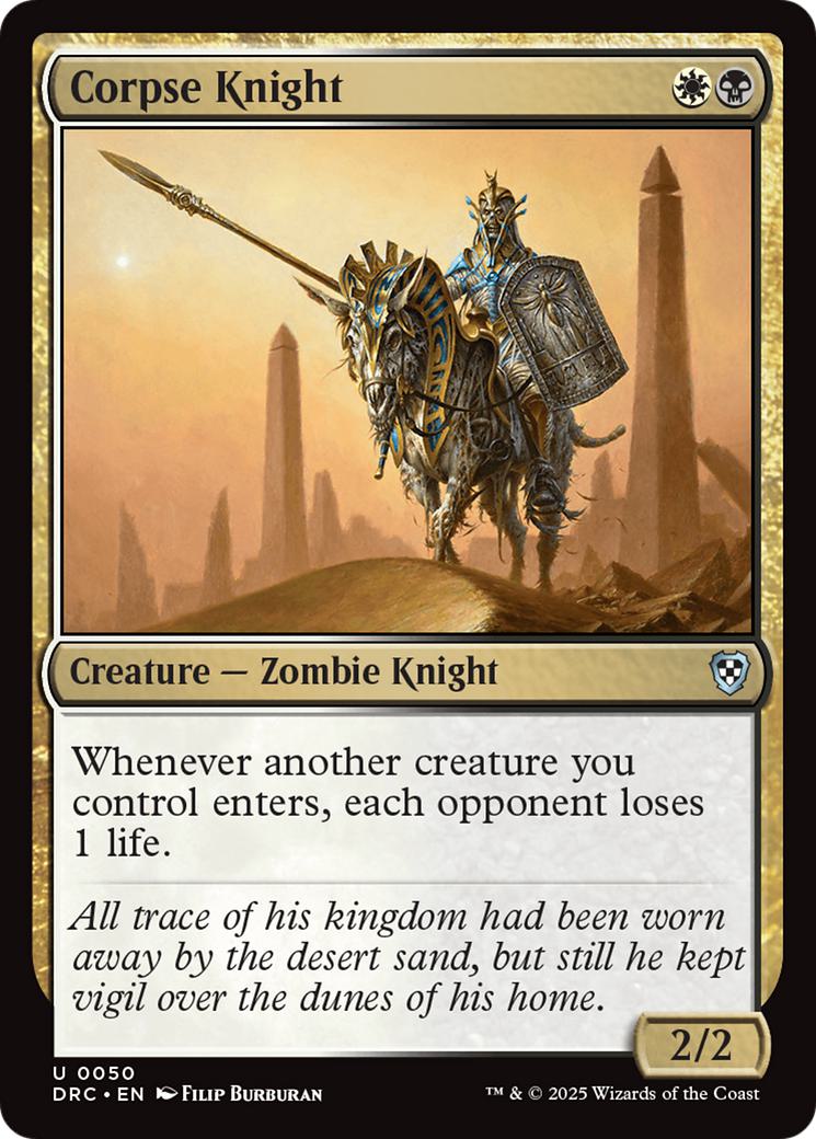 Corpse Knight [50] [Aetherdrift: Commander] [Non-Foil]