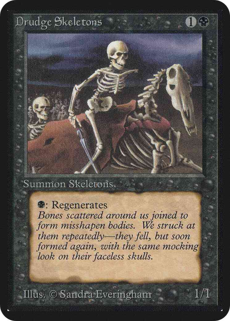 Drudge Skeletons [106] [Limited Edition Alpha] [Non-Foil]