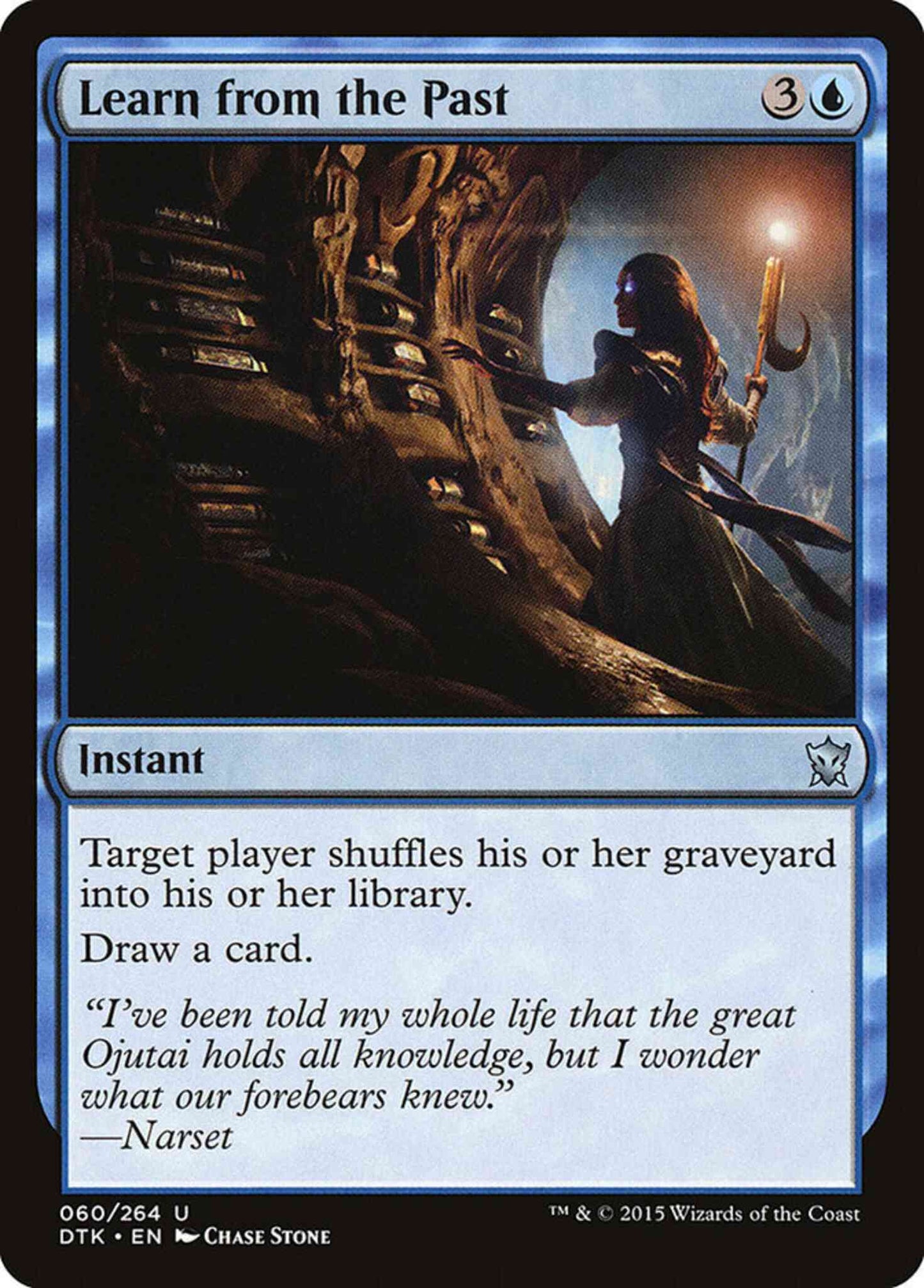 Learn from the Past [60] [Dragons Of Tarkir] [Non-Foil]
