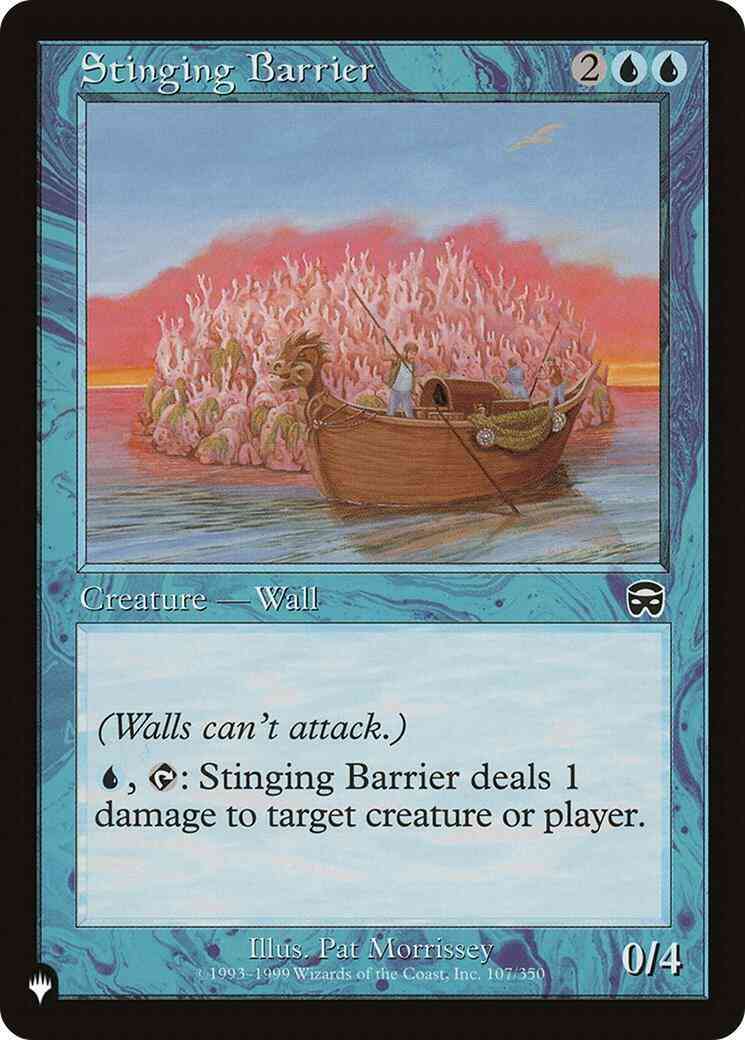 Stinging Barrier [MMQ-107] [The List] [Non-Foil]