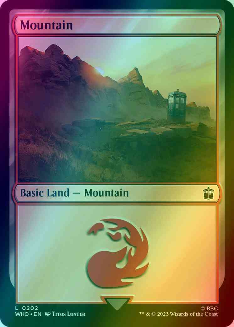 Mountain [202] [Universes Beyond: Doctor Who] [Foil]