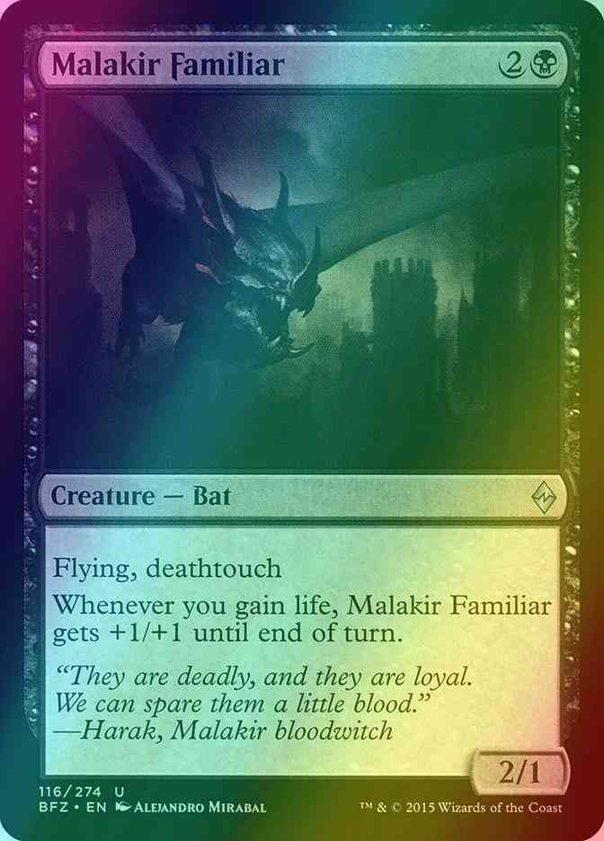 Malakir Familiar [116] [Battle for Zendikar] [Foil]