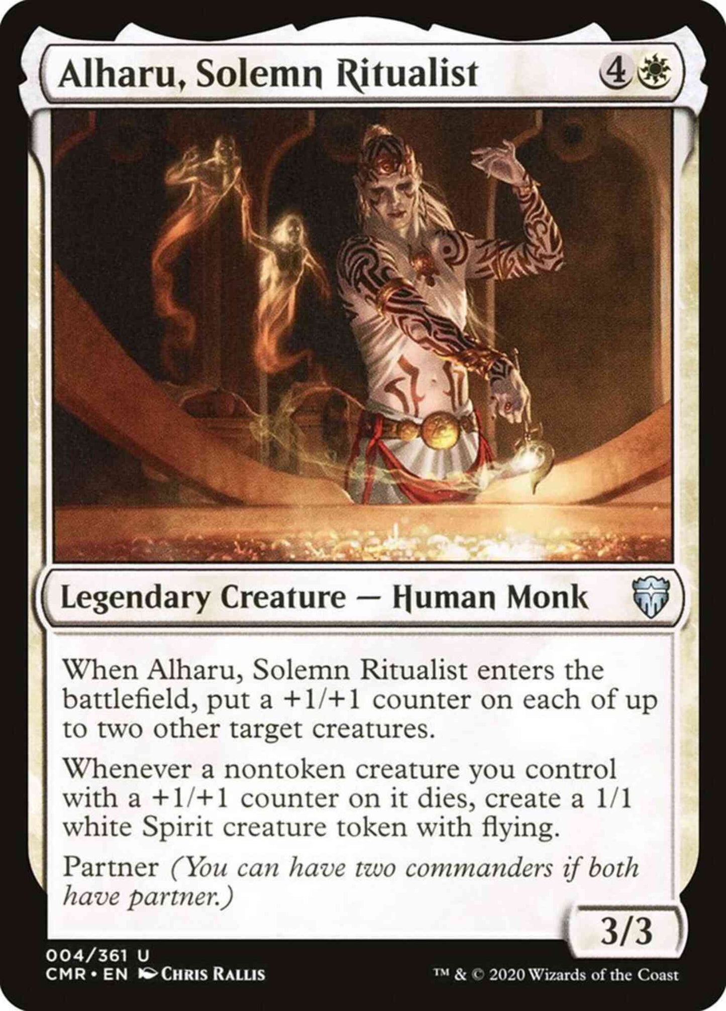 Alharu, Solemn Ritualist [4] [Commander Legends] [Non-Foil]