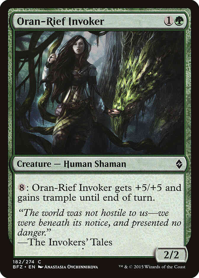 Oran-Rief Invoker [182] [Battle for Zendikar] [Non-Foil]