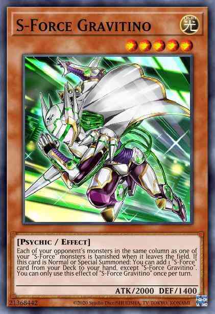 S-Force Gravitino - BLVO-EN014 - Ultra Rare - 1st Edition