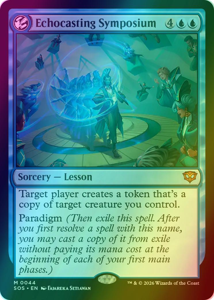 Echocasting Symposium [44] [Secrets of Strixhaven] [Foil]
