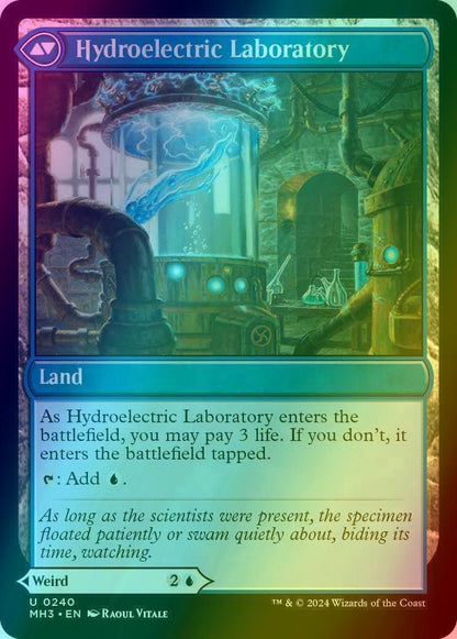 Hydroelectric Specimen // Hydroelectric Laboratory [240] [Modern Horizons 3] [Foil]