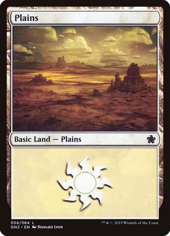 Plains [56] [Game Night 2019] [Non-Foil]