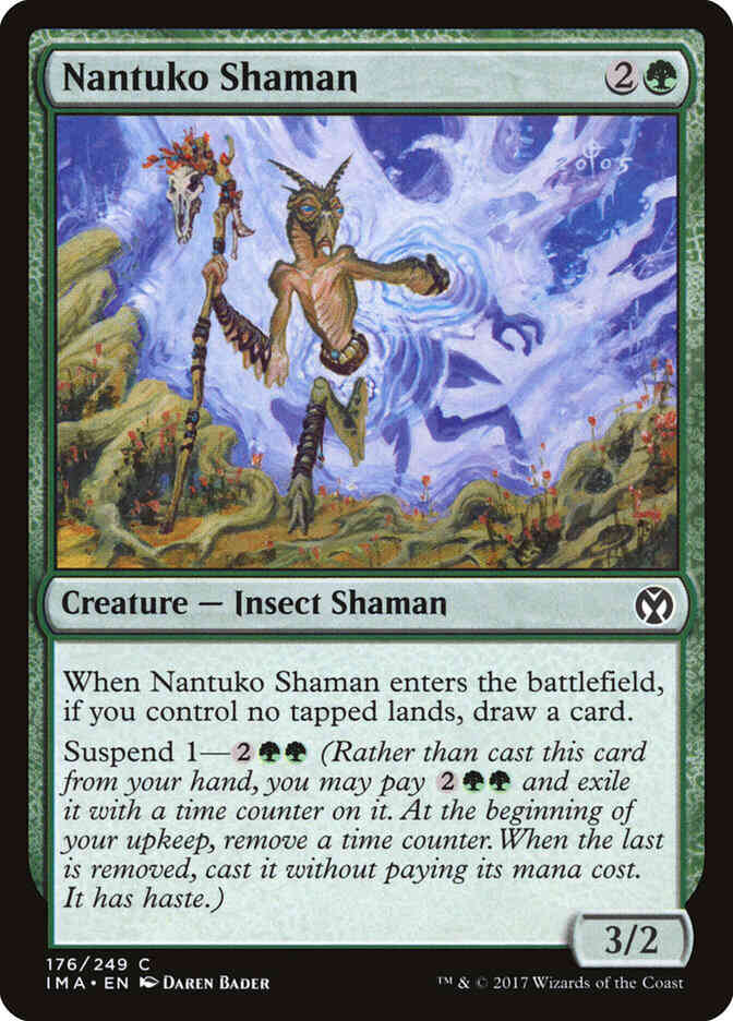 Nantuko Shaman [176] [Iconic Masters] [Non-Foil]
